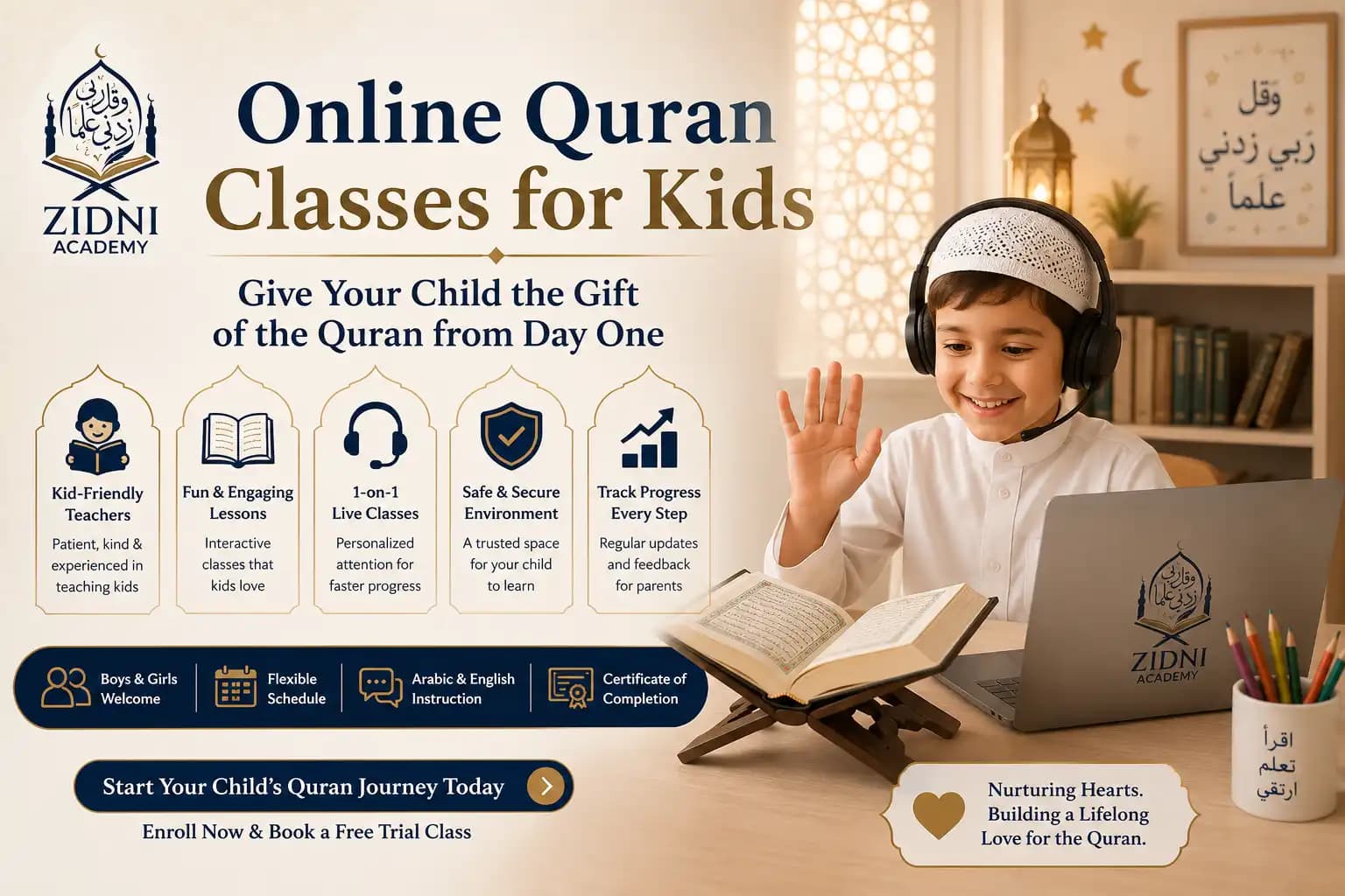 Online Quran Classes for Kids — Give Your Child the Gift of the Quran from Day One