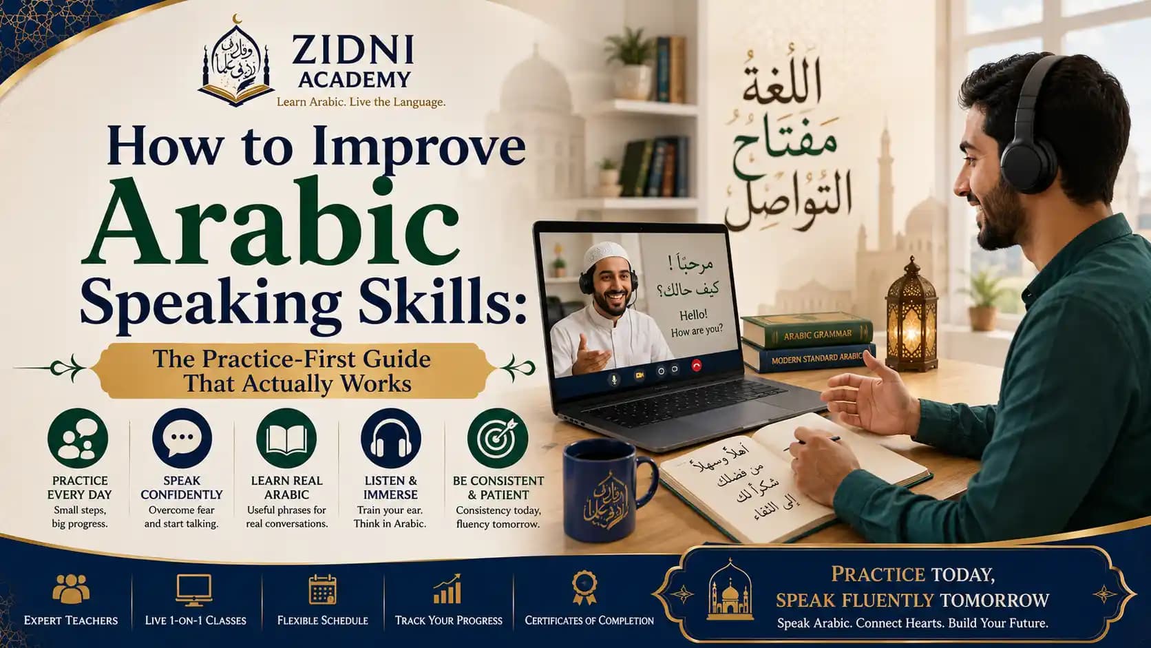 كيفية تحسين مهارات التحدث باللغة العربية: دليل عملي فعال